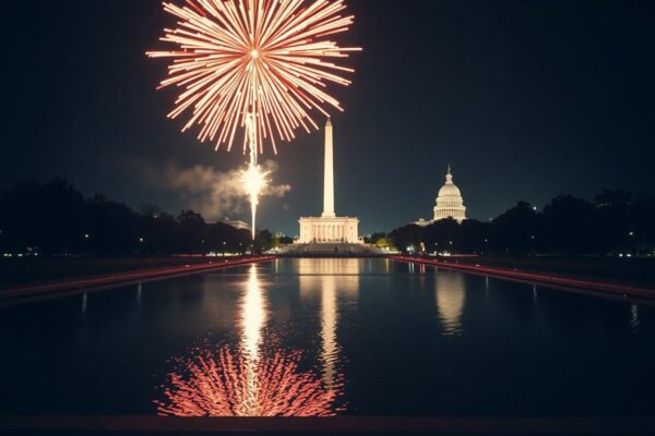 Salute to America 250: Trump's Address and Fireworks Light Up Washington Amid Weather Chaos