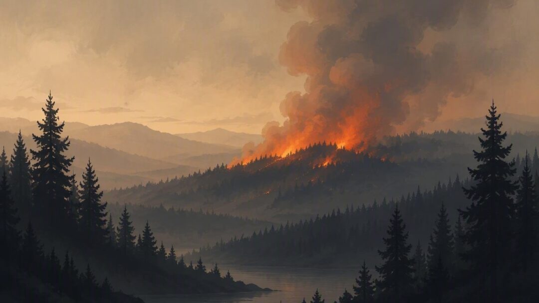 Wildfire detected in the United States, NASA EONET reports