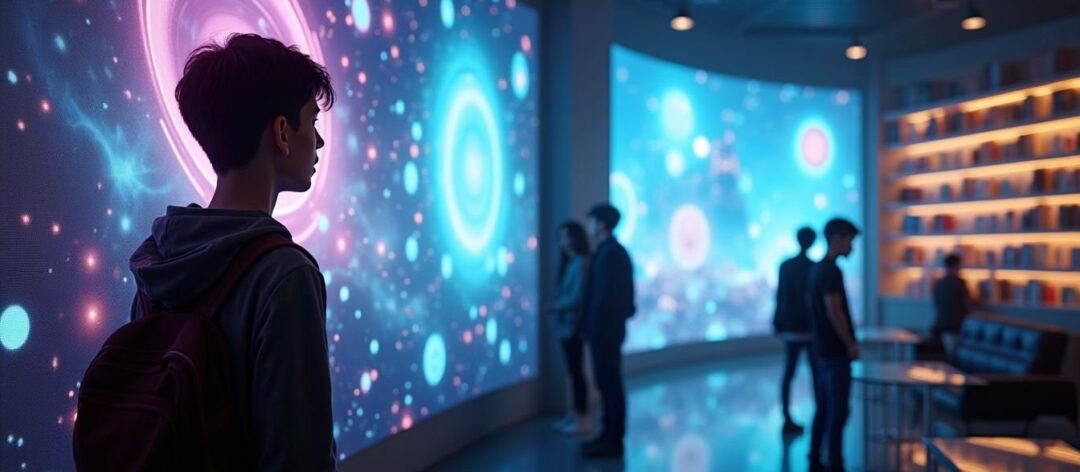 A guide to space, cyberpunk, and time travel sci-fi for teens