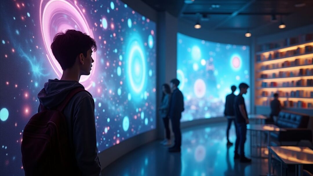 A guide to space, cyberpunk, and time travel sci-fi for teens