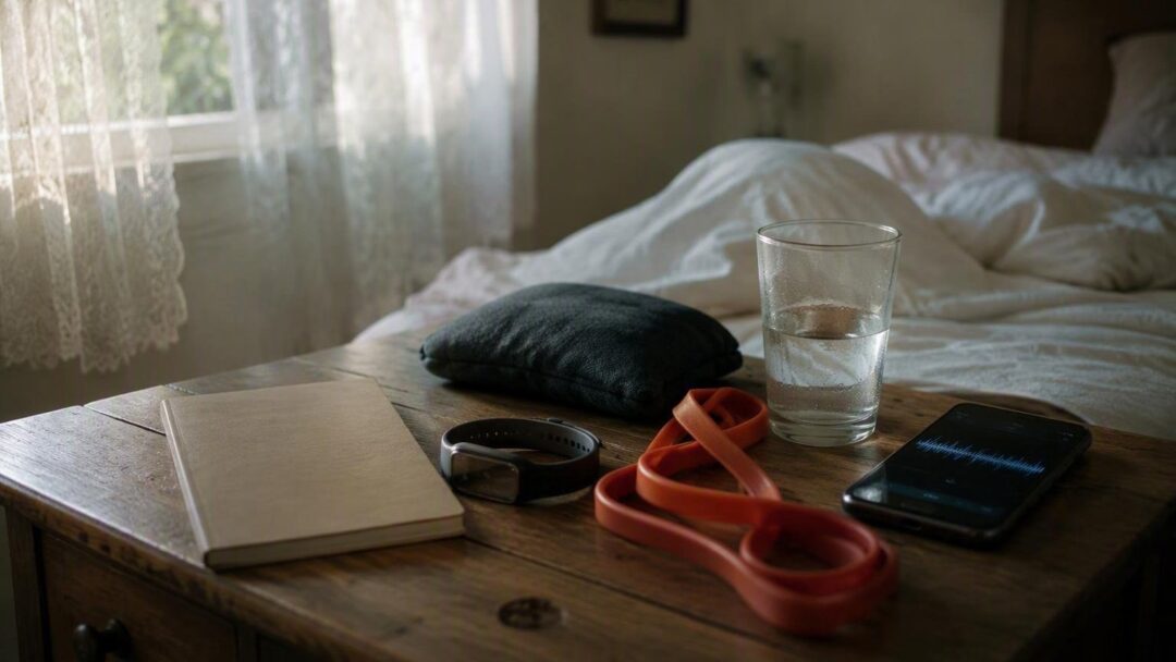 Create a low-cost toolkit for sleep, stretch, and track