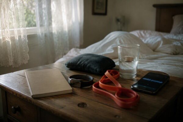Create a low-cost toolkit for sleep, stretch, and track