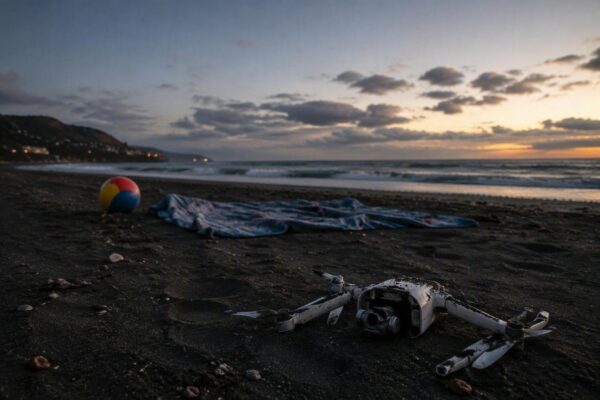 Drone Attack on Russian Beach Kills Seven, Including Three Children