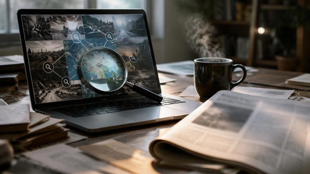 Spotting misinformation online with reverse image search and source triangulation