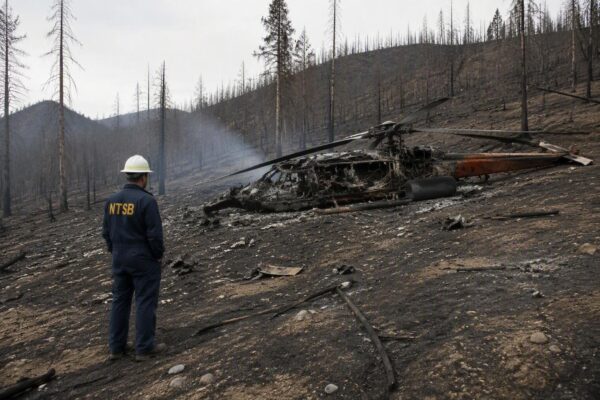 Utah wildfire helicopter crash: two pilots confirmed dead in Fishlake National Forest