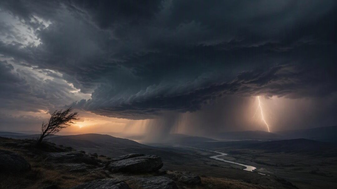Severe storm Hurricane Polo in the United States