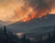 Wildfire detected in Texas, United States