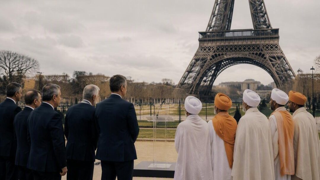 French Politicians Unite Against BAPS Gender Policies During Eiffel Tower Visit