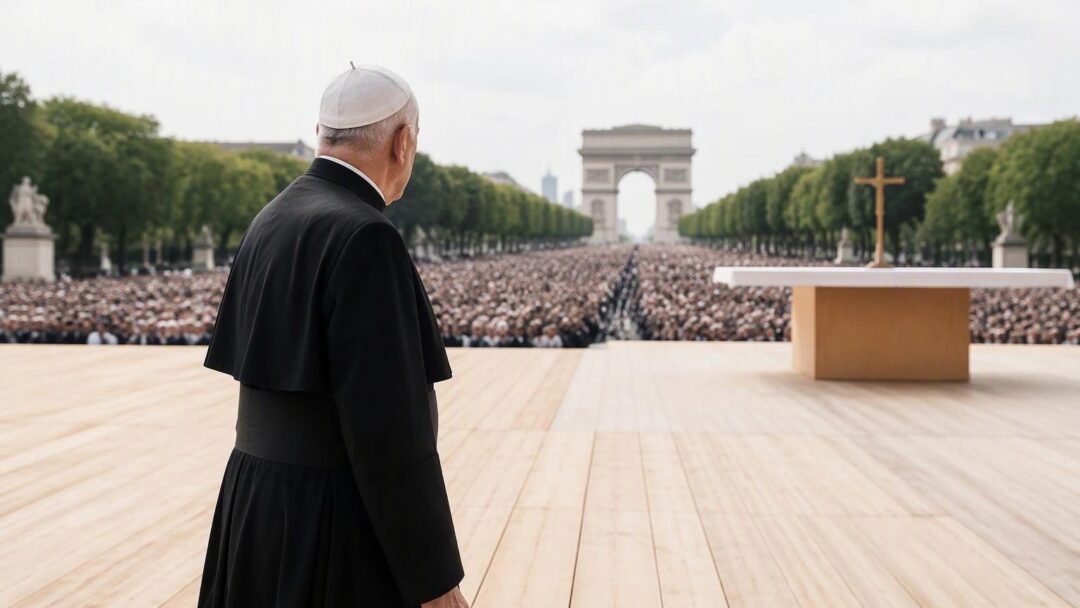 Hundreds of thousands attend Pope Leo XIV’s Paris Mass as he cautions on AI