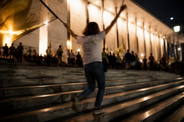 Kennedy Center protest erupts after president vows demolition over naming dispute