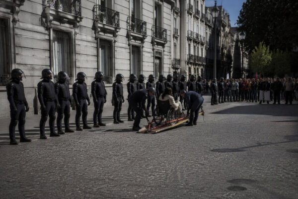 Mass protests sweep Spain after octogenarian evicted