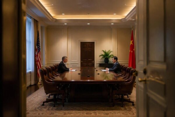 US-China summit sees short-term trade pause and AI talks