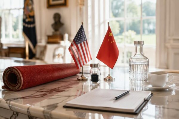 US-China talks end with short trade truce and AI pledge