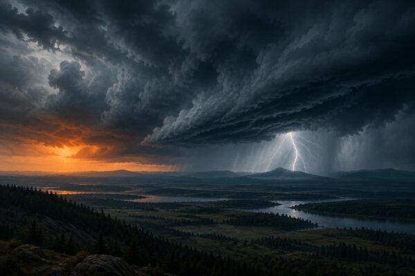 Severe storm — the United States (194.4 km/h)