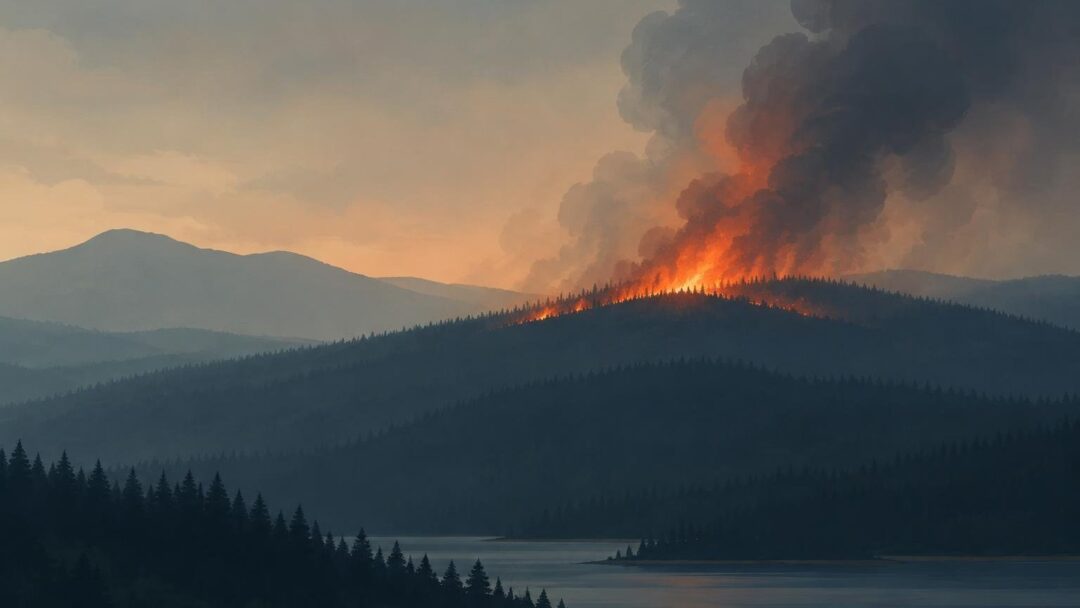 Wildfire in the United States (Covington, Alabama)