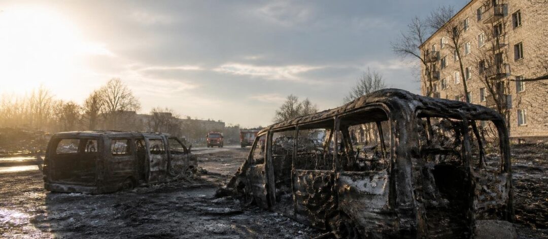 Deadly glide-bomb attack on Kramatorsk and nearby cities raises civilian toll
