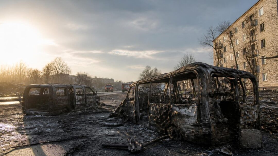 Deadly glide-bomb attack on Kramatorsk and nearby cities raises civilian toll