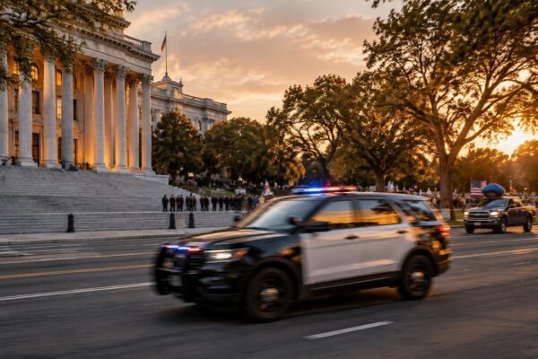 Federal arrests, midterm blitz and office security scares in the US
