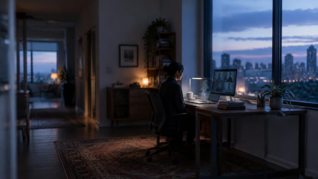 How video meetings spark personal connections at home