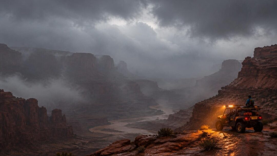 Storm halts Utah's Moab 240 race, 70 runners rescued