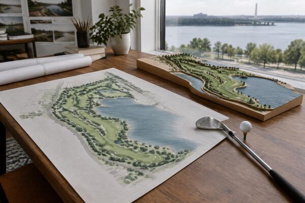Trump pushes ahead with DC golf course redesign amid court injunction