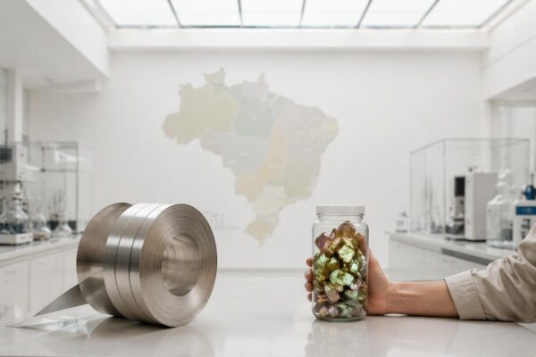 Governo brasileiro acelera regulamentação de minerais críticos frente a investimentos estrangeiros