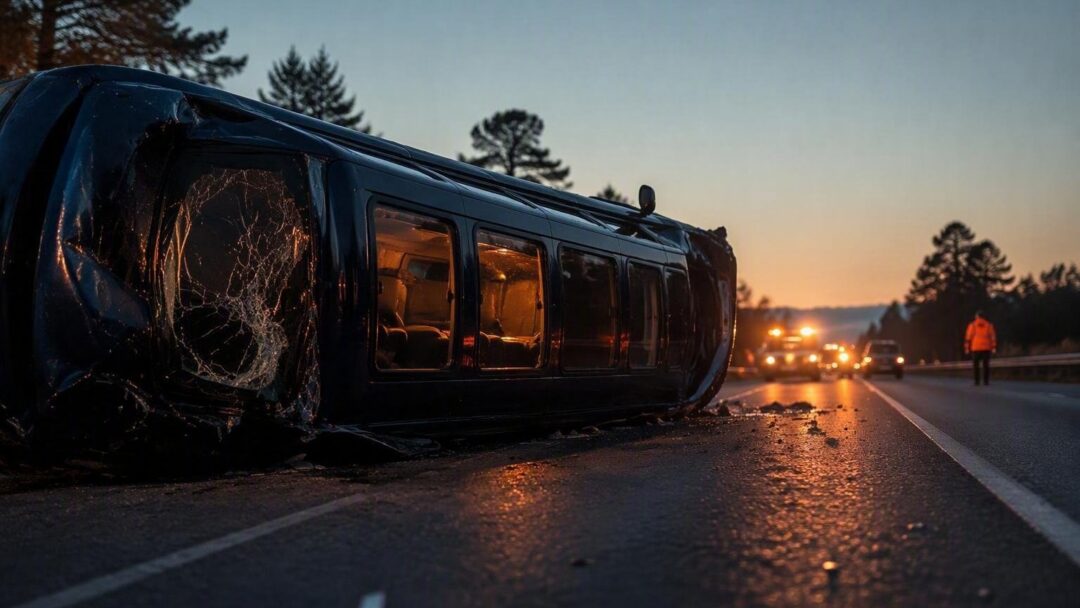 Ônibus polonês tomba na Hungria: 12 mortos e 10 feridos