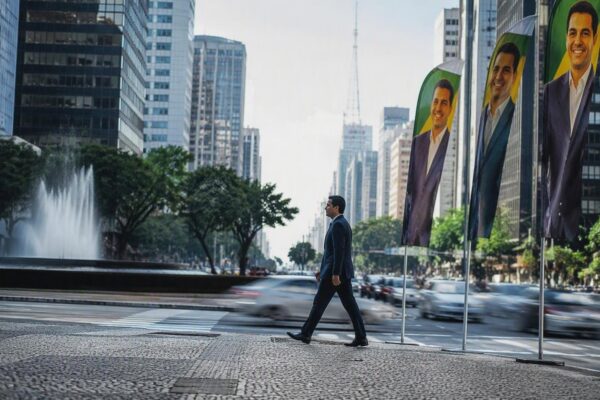 Candidatos à presidência fazem caminhadas e comícios antes da votação