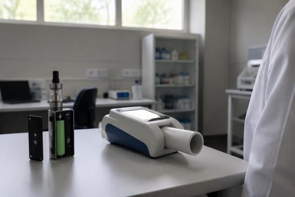 Vape causa redução precoce da função pulmonar, supera tabaco