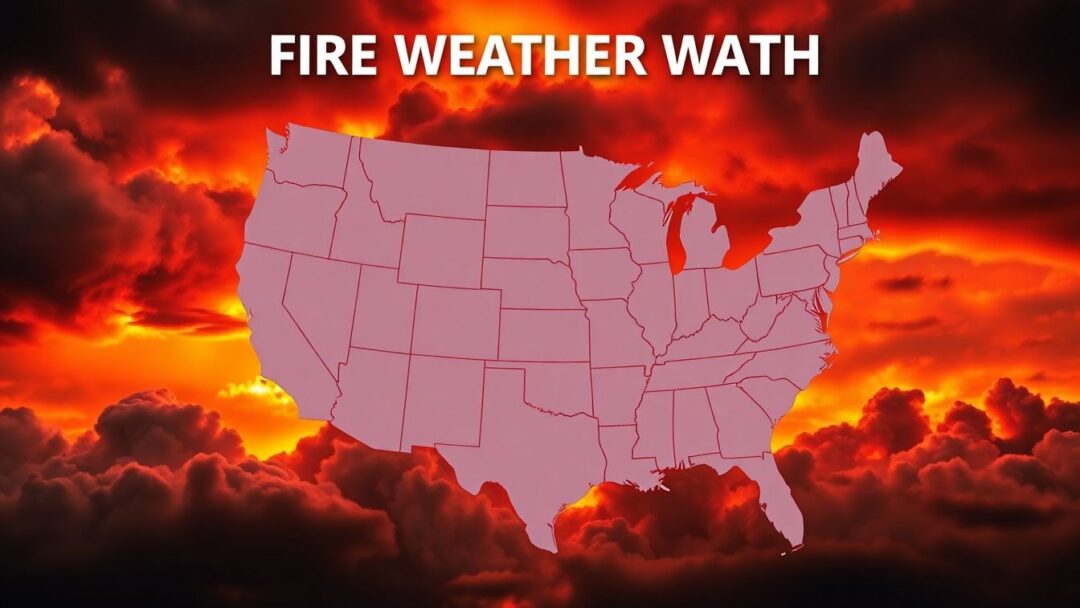 Severe Fire Weather Watch issued for Northern California
