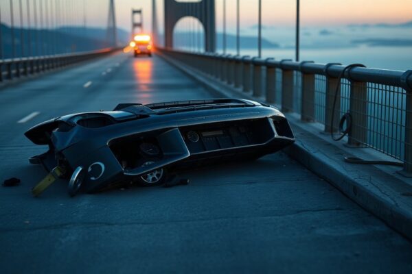 Fatal crash on Bay Bridge injures passengers and dog
