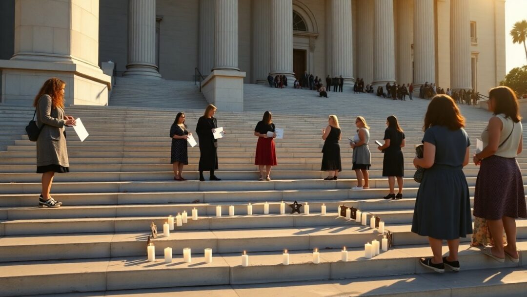 Los Angeles godmothers stage weekly vigil for detainees and disappeared