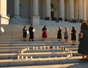 Los Angeles godmothers stage weekly vigil for detainees and disappeared