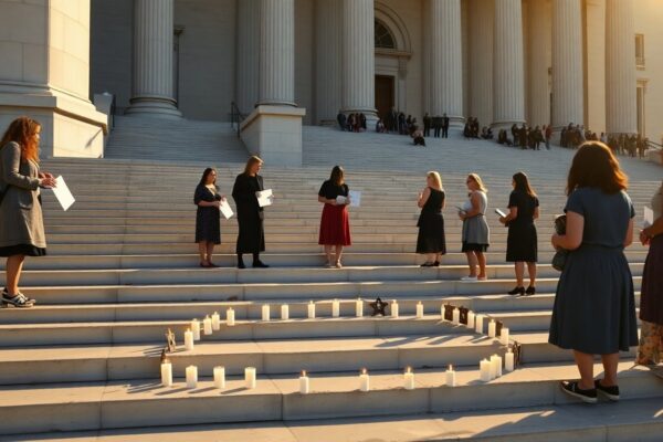 Los Angeles godmothers stage weekly vigil for detainees and disappeared