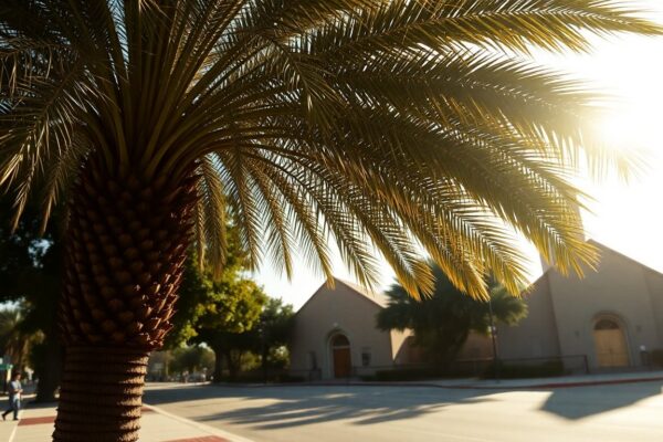 Overgrown palm trees near Oceanside Boulevard spark fire safety debate