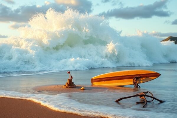 Powerful Waves Sweep Away Young Girl in Laguna Beach Tragedy