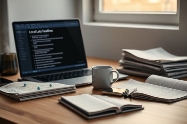 Staying informed about local news without feeling overwhelmed