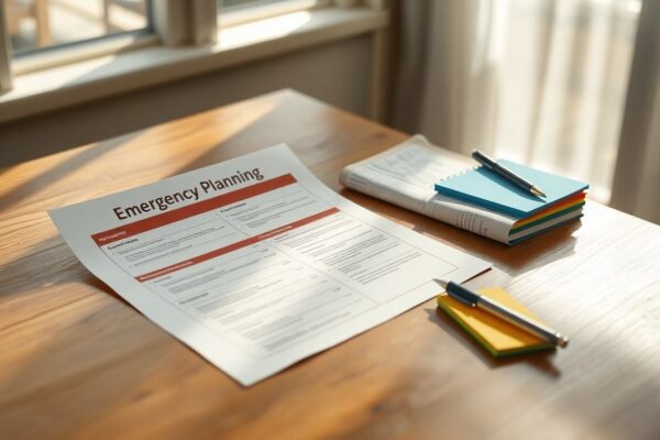 Creating a neighborhood-based emergency planning template