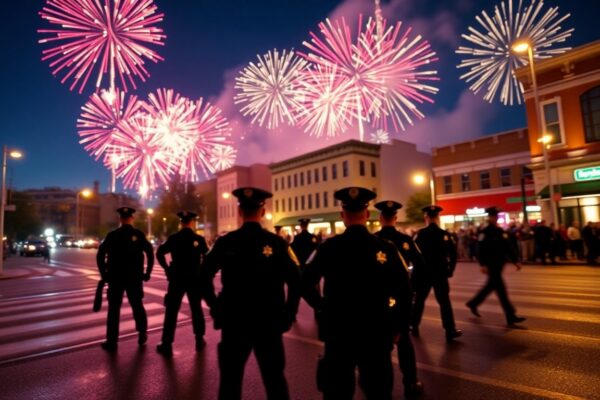 July 4th Fireworks in San Francisco's Mission District: A Night of Celebration and Dispersal