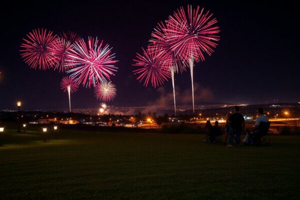 Scripps Mesa Fireworks Light Up the Sky for America's 250th Birthday