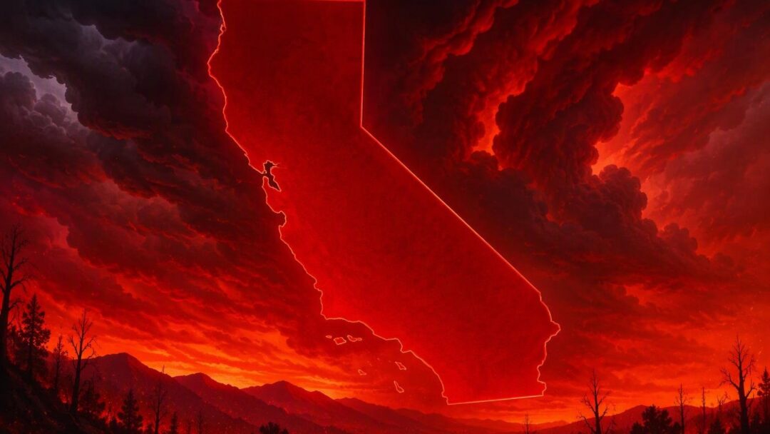Severe Red Flag Warning for California