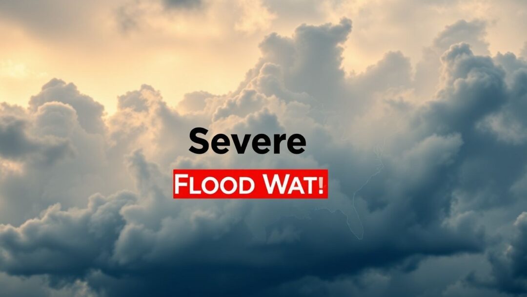 Severe Flood Watch Issued for Florida
