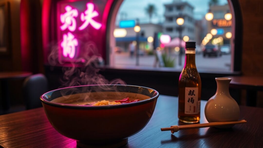 Experience Tokyo Nightlife in Cocoa Beach with Dirty Noodz
