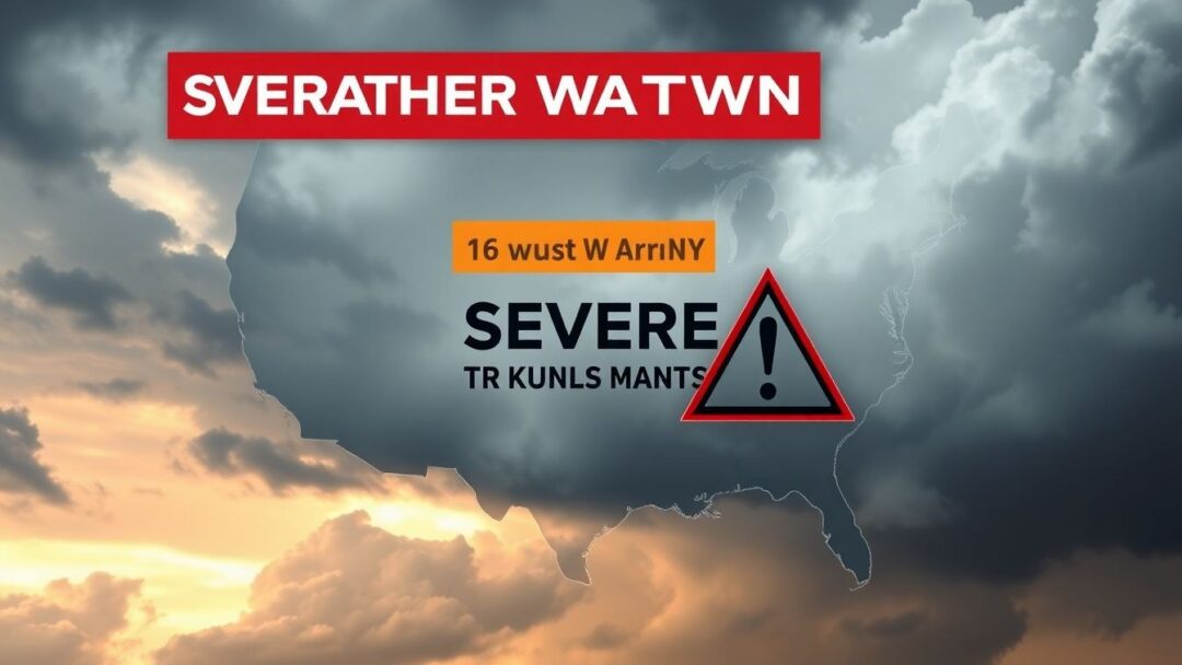 Severe Thunderstorm Warning in Effect for Miami-Dade, Florida