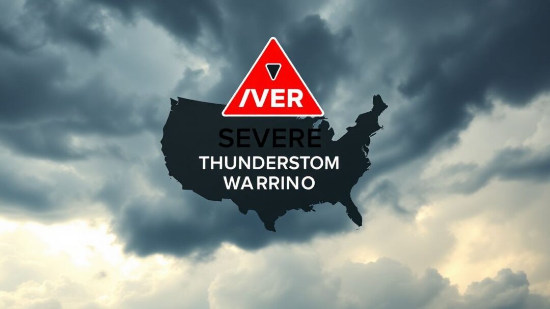 Severe Thunderstorm Warning issued for Flagler County, Florida