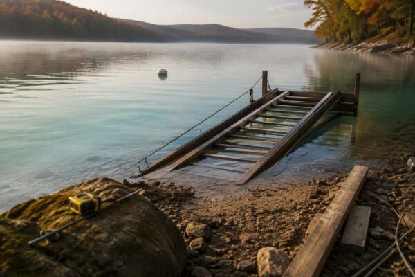 Bay County Lowers Deer Point Reservoir Water Level for Construction
