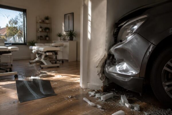 Coral Springs business impacted by unintended vehicle collision