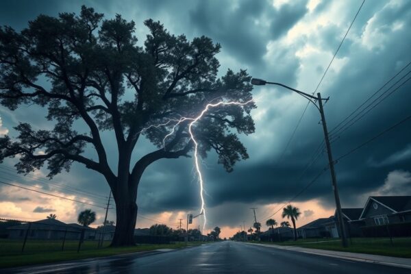 Man critically injured by lightning in Dade City, Florida