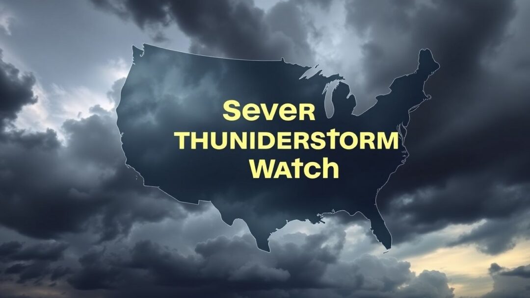 Severe Thunderstorm Watch issued for Western and Central New York