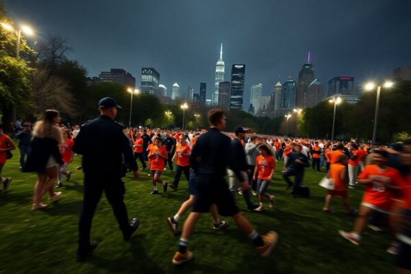 Bryant Park chaos: Knicks fans clash after Game 3 loss